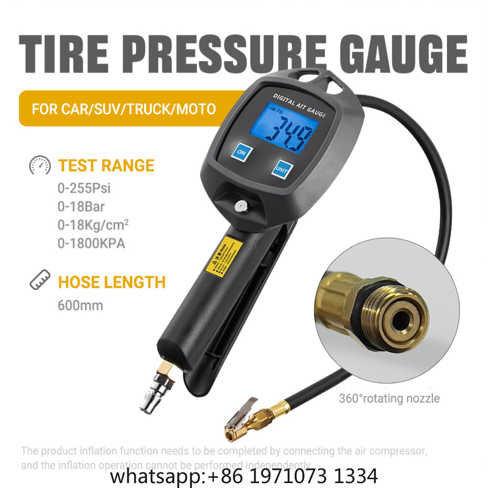 Tyre Pressure Gauge - Wielofunkcyjny miernik ciśnienia w oponach 0-18Kg/cm²