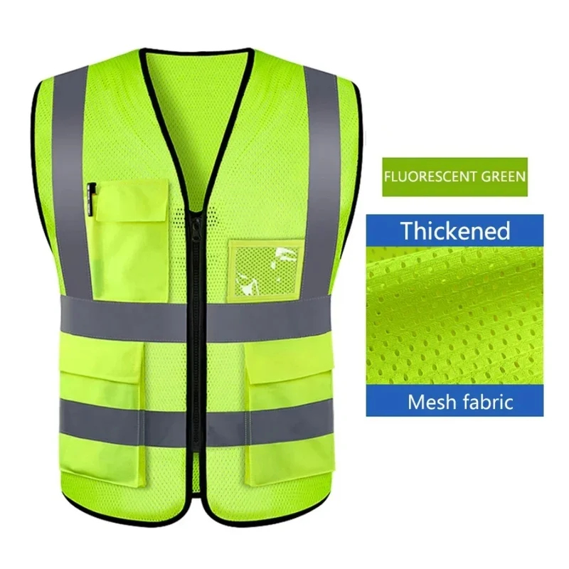 Motorcycle Gear Vest - Kamizelka odblaskowa z siatki dla kobiet