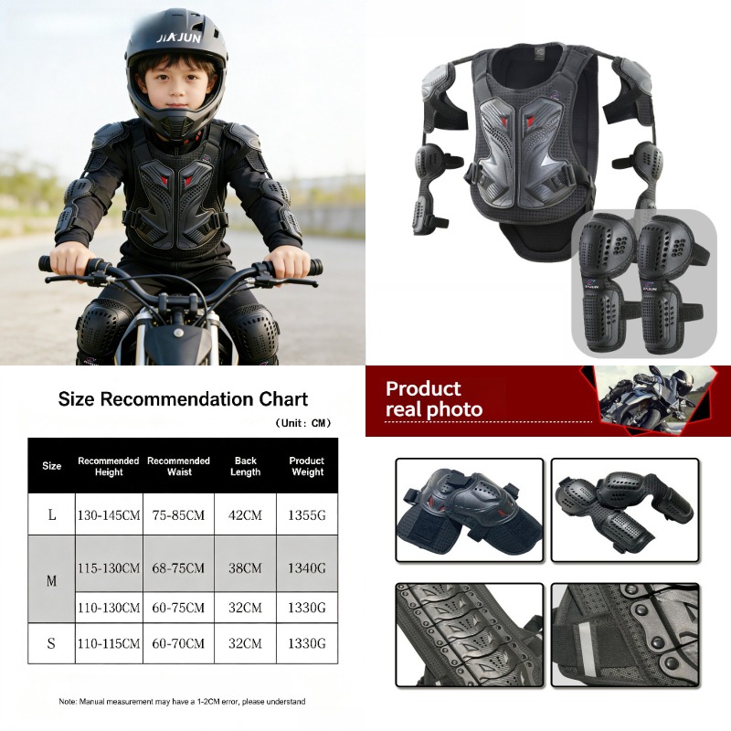 Motorcycle Gear Vest - Nowa dziecięca kamizelka ochronna na motocykl