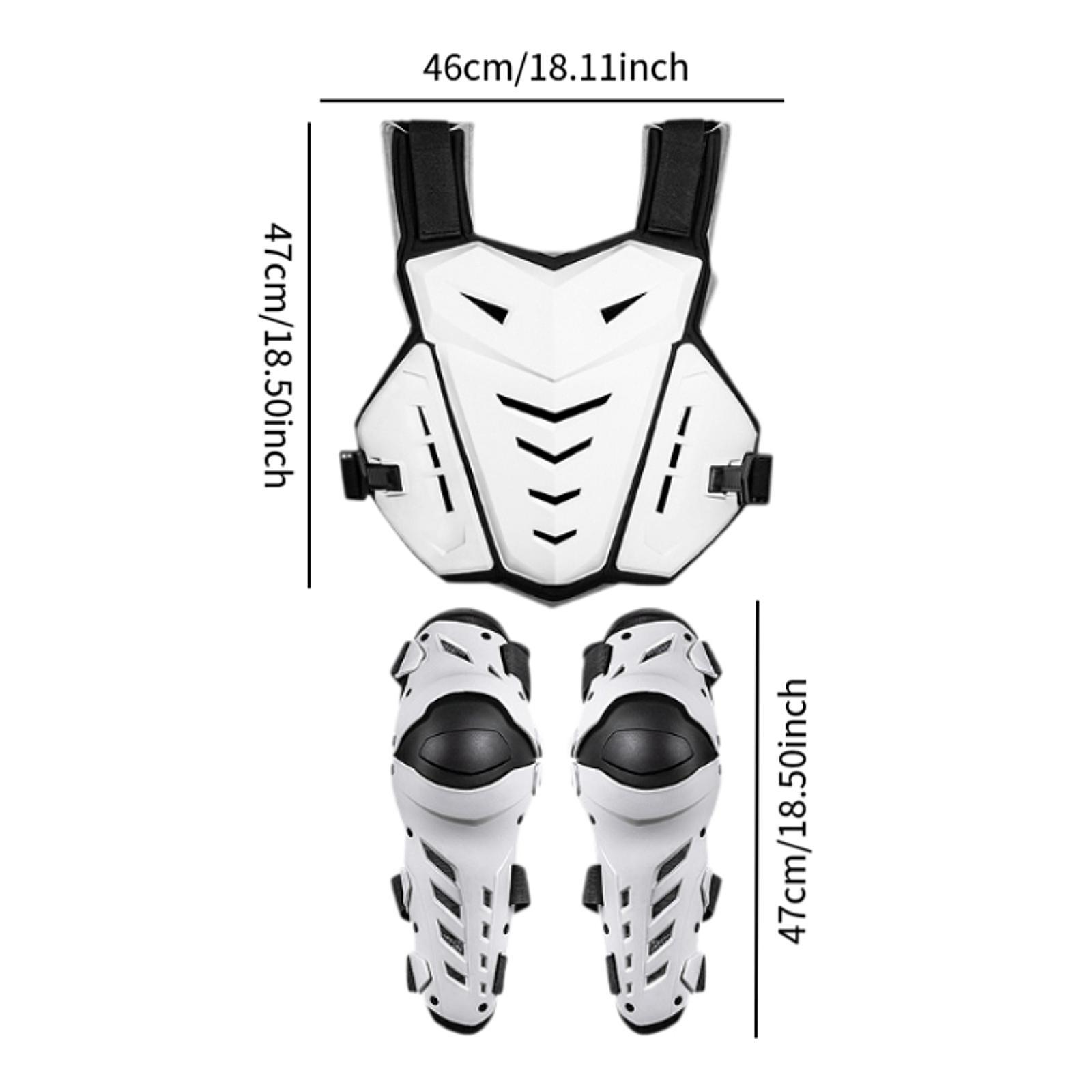 Motorcycle Gear Vest - Kurtka motocyklowa z ochraniaczami, kamizelka zwiększająca