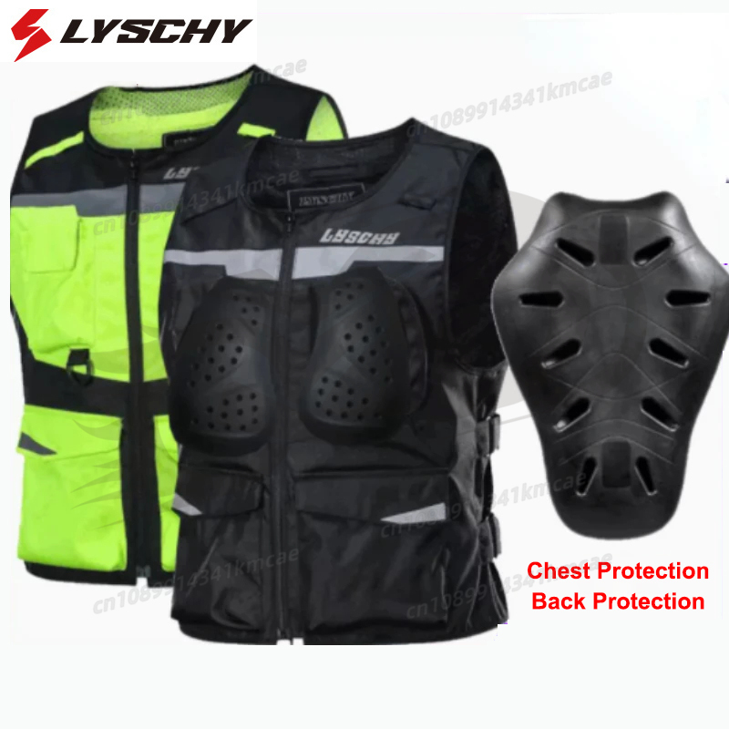 Motorcycle Gear Vest - Kamizelka odblaskowa motocyklowa LYSCHY, zimowa kurtka