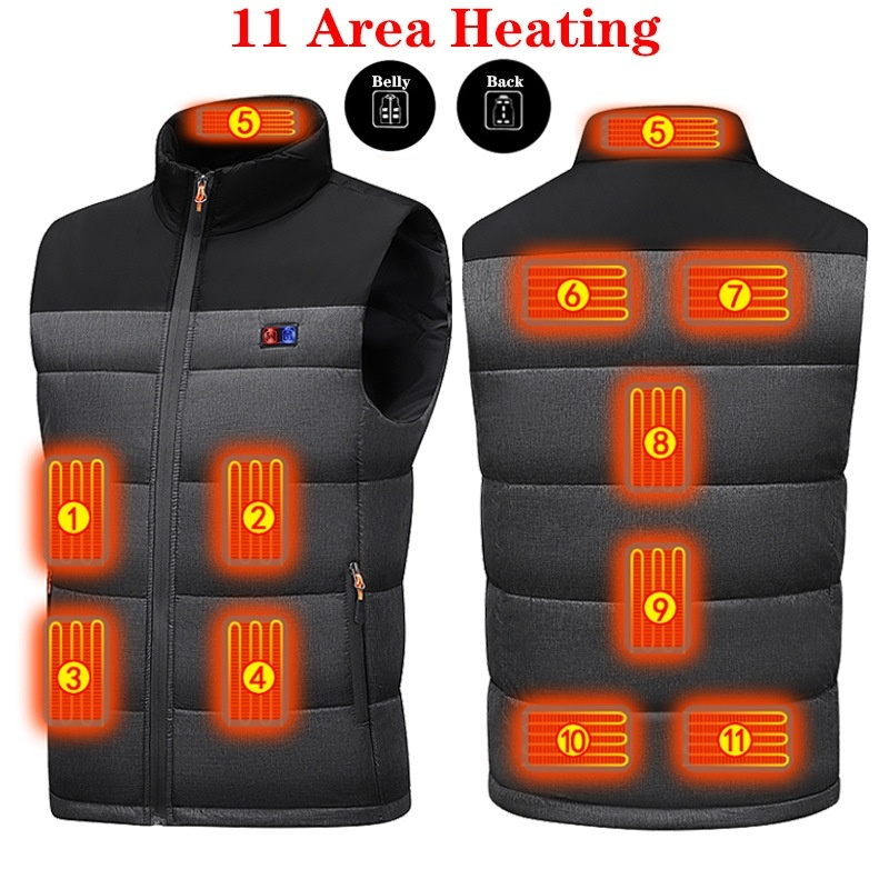 Motorcycle Gear Vest - Ogrzewana Kamizelka Unisex Odzież Grzewcza z