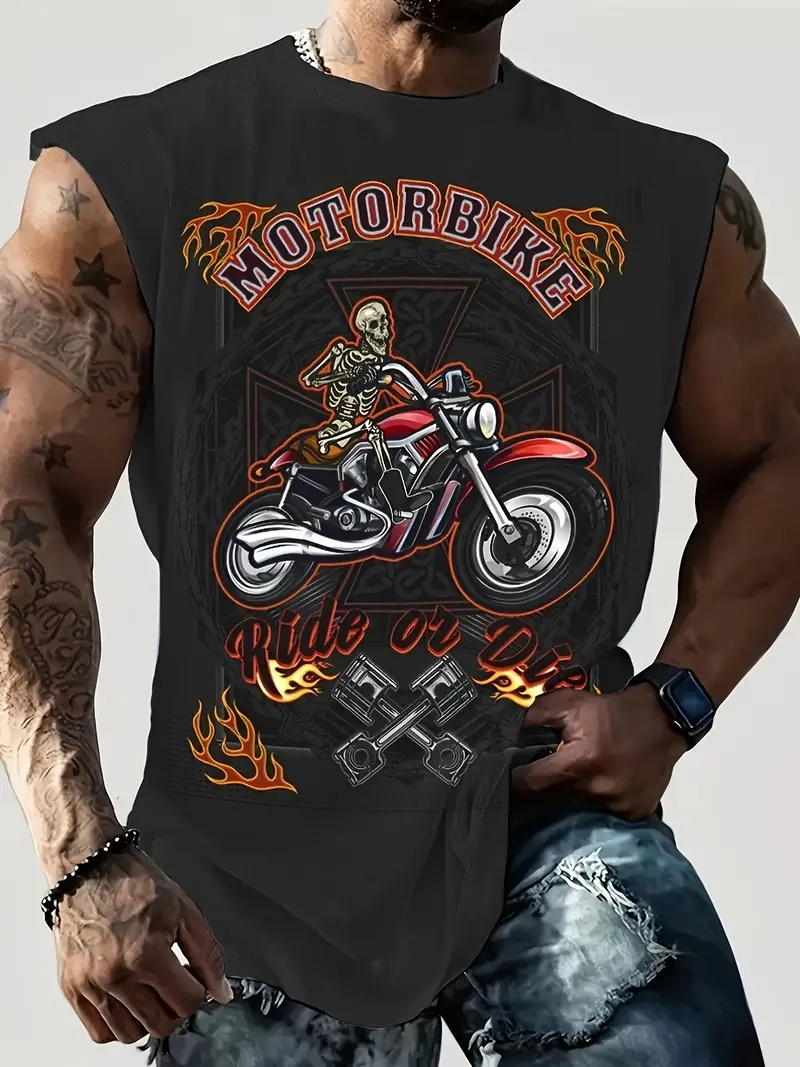 Letnia nowa męska kamizelka T- – Motorcycle Gear Vest recenzja i cena