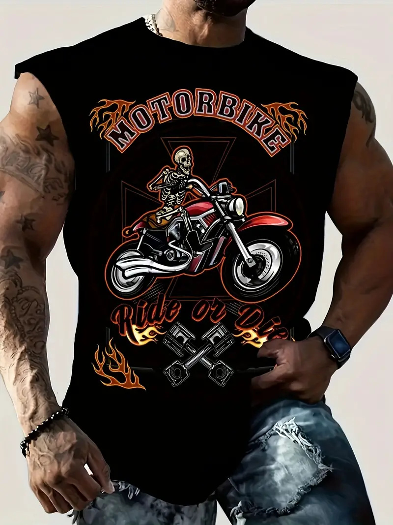 Letnia nowa męska kamizelka T- – Motorcycle Gear Vest recenzja i cena