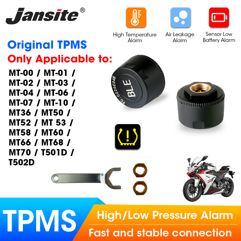Jansite Motorcycles TPMS zapro – Tyre Pressure Gauge recenzja i cena
