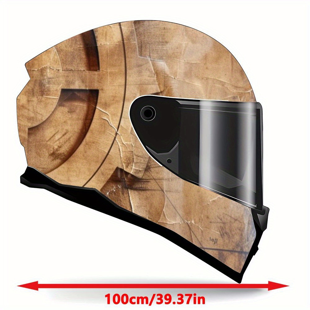 Naklejka na kask w stylu steam – Motorcycle Gear Pattern recenzja i cena
