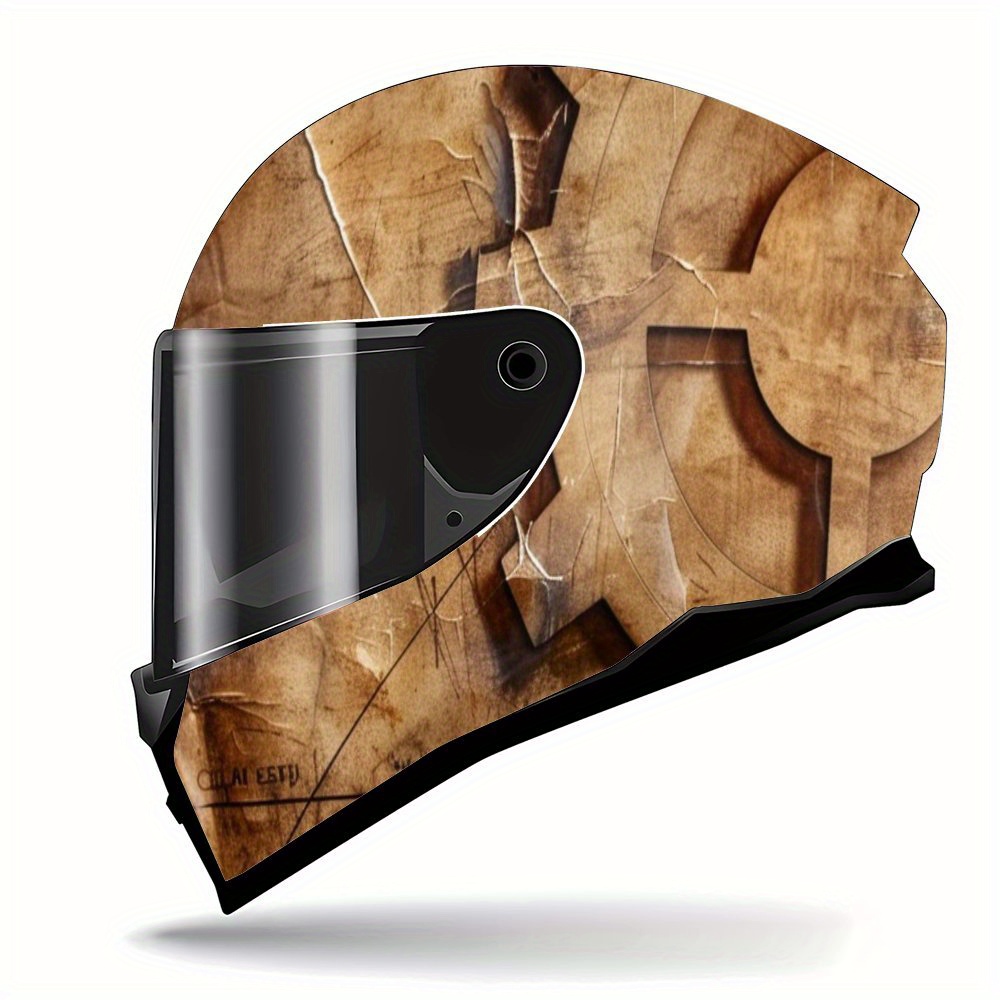 Naklejka na kask w stylu steam – Motorcycle Gear Pattern recenzja i cena