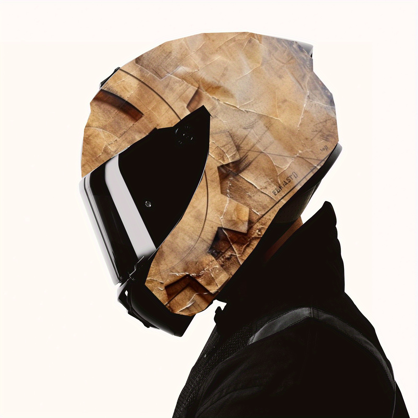 Naklejka na kask w stylu steam – Motorcycle Gear Pattern recenzja i cena