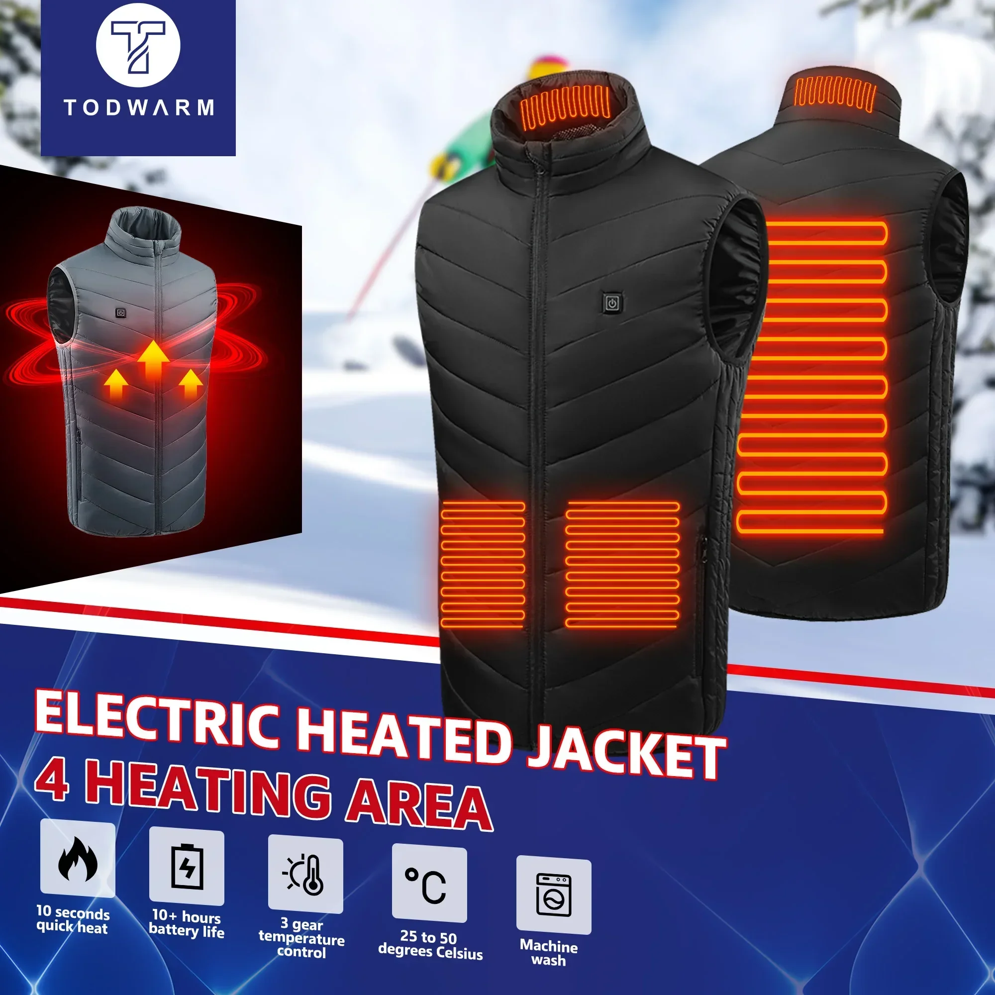 21. Kamizelka podgrzewana Elek – Motorcycle Gear Vest recenzja i cena