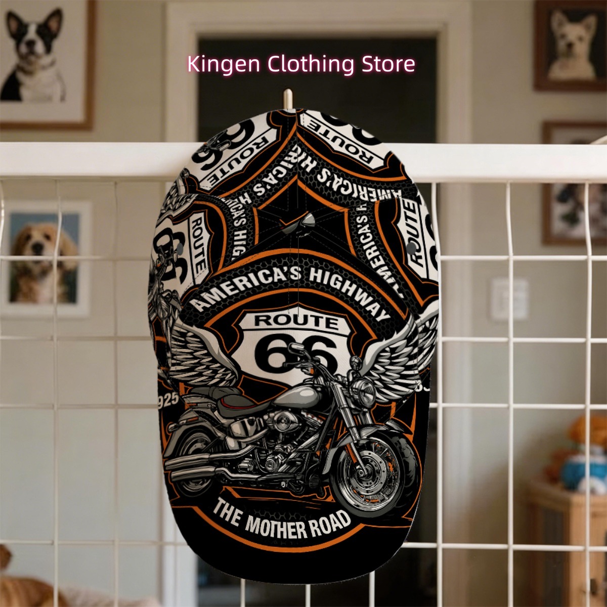1 szt. Czapka z daszkiem motoc – Motorcycle Gear Pattern recenzja i cena