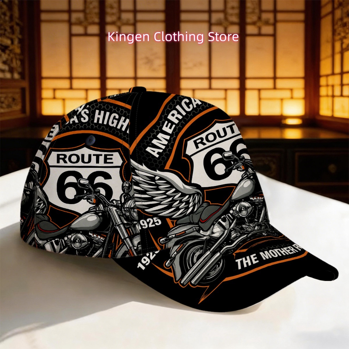 1 szt. Czapka z daszkiem motoc – Motorcycle Gear Pattern recenzja i cena