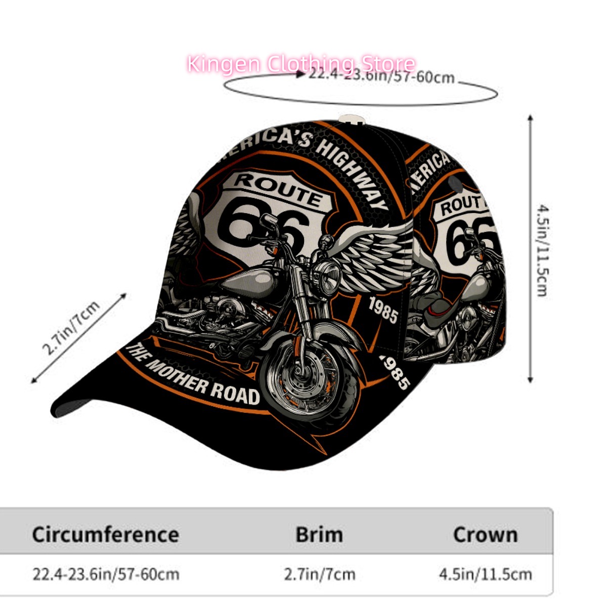 1 szt. Czapka z daszkiem motoc – Motorcycle Gear Pattern recenzja i cena